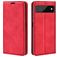 Mobigear Retro Slim Google Pixel 7 Étui Portefeuille - Rouge