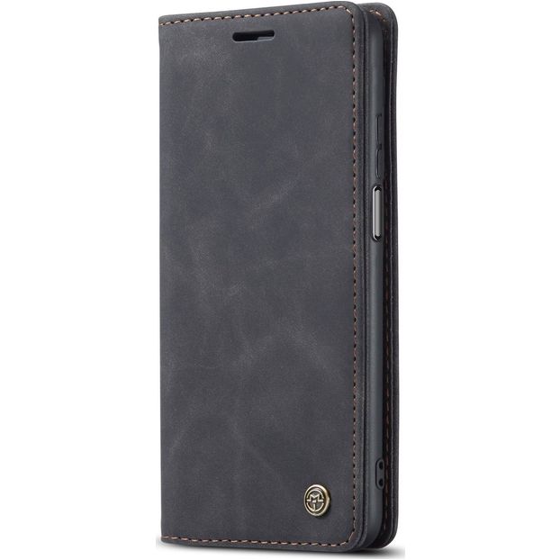 Housse Portefeuille Pour Xiaomi Mi 10T / 10T Pro - Étui Cuir Synthétique Bleu Nuit