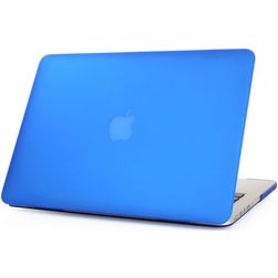 Mobigear Matte MacBook Pro 13 pouces (2012-2015) Coque rigide pour MacBook - Bleu foncé - Modèle A1425 / A1502