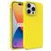 Mobigear Bio Coque iPhone 16 Pro Coque arrière en Eco-Friendly - Jaune