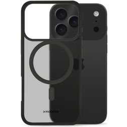 Mobilize Hybrid Pro Coque iPhone 17 Pro MagSafe Coque arrière Rigide Anti-Chocs - Noir