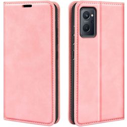 Mobigear Retro Slim Housse OPPO A96 Etui Porte-Monnaie - Rose
