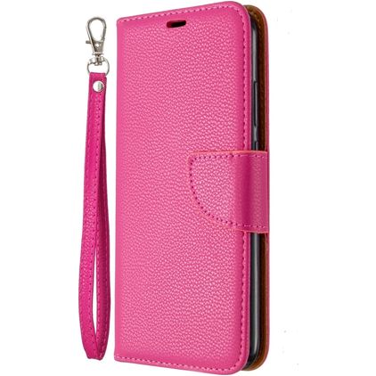Mobigear Excellent Huawei P40 Lite E Étui Portefeuille - Magenta