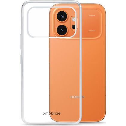 Mobilize Gelly Case Coque Transparente Honor 600 Smart Coque arrière en TPU Souple - Transparent