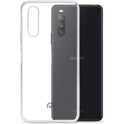 Mobilize Gelly Transparent Sony Xperia 10 III TPU souple Coque arrière - Transparent