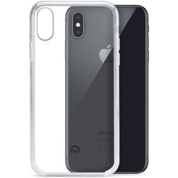 Mobilize Clear Case Transparent iPhone XS Max Plastique rigide Coque arrière - Transparent