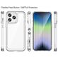 Mobigear Crystal Coque Transparente iPhone 14 Pro Max Coque arrière Rigide - Transparent