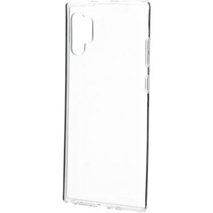Mobiparts Classic Coque Transparente Samsung Galaxy Note 10 Plus Coque arrière en TPU Souple - Transparent