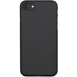 Nudient Thin Precise Coque iPhone SE (2020) Coque arrière Rigide - Ink Black