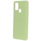 Mobiparts Coque Samsung Galaxy A21s Coque arrière en Silicone - Pistache Green