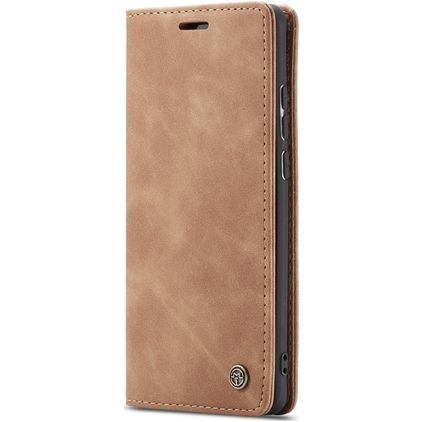 Caseme 013 Housse POCO F2 Pro Etui Porte-Monnaie - Marron