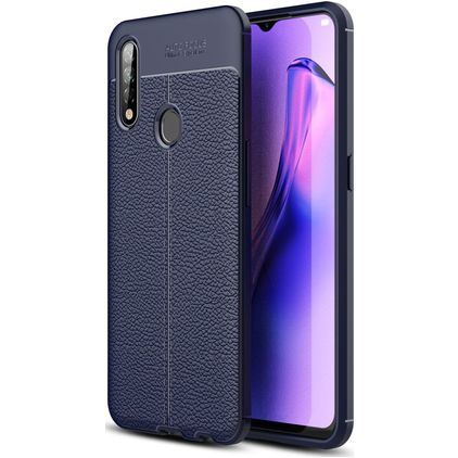 Mobigear Luxury Coque OPPO A31 Coque arrière en TPU Souple - Bleu