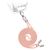 Valenta Lanyard - Cordon de téléphone universel ajustable - Rose