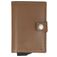 Valenta Card Case Essential Wallet - Porte Cartes en en Cuir véritable - 10 Cartes - Marron