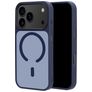 Mobiparts Hardcover Coque iPhone 18 Pro MagSafe Coque arrière Rigide - Satin Blue