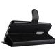 Mobigear Classic Housse OnePlus 6 Etui Porte-Monnaie - Noir