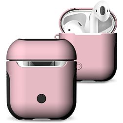 Mobigear Frosted Coque rigide pour Apple AirPods 2 - Rose