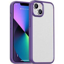 Mobigear Crystal Coque iPhone 14 Coque arrière Rigide Anti-Chocs - Violet Mobigear Crystal Coque iPhone 14 Coque arrière Rigide Anti-Chocs - Violet