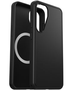 Otterbox Symmetry Coque Samsung Galaxy S25 MagSafe Coque arrière Rigide Anti-Chocs - Noir