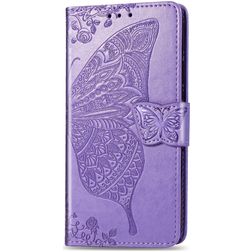 Mobigear Butterfly Housse iPhone 11 Etui Porte-Monnaie - Violet