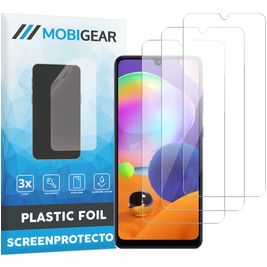 Mobigear Samsung Galaxy A31 Protection d'écran Film - Compatible Coque (Lot de 3)