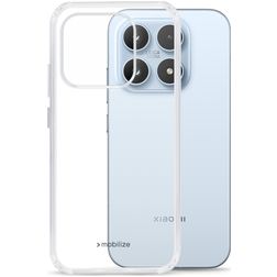 Mobilize Gelly Case Coque Transparente Xiaomi 17 Coque arrière en TPU Souple - Transparent