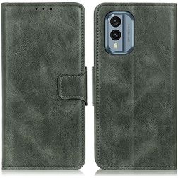 Mobigear Classy Nokia X30 Étui Portefeuille - Vert