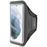 Mobiparts Comfort Fit Brassard Téléphone Samsung Galaxy S21 Brassard Coque de Sport en Neoprène - Noir
