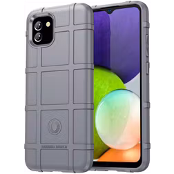 Mobigear Rugged Shield Coque Samsung Galaxy A03 Coque arrière en TPU Souple Anti-Chocs - Gris
