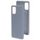 Mobiparts Coque Samsung Galaxy A71 Coque arrière en Silicone - Royal Grey