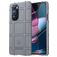 Mobigear Rugged Shield Coque Motorola Edge X30 Coque arrière en TPU Souple Anti-Chocs - Gris