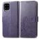 Mobigear Clover Housse Samsung Galaxy A22 5G Etui Porte-Monnaie - Violet
