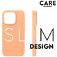 CARE by PanzerGlass Fashionable Coque iPhone 16 Pro MagSafe Coque arrière en Silicone - Peachy