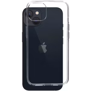 Mobiparts Classic Coque Transparente iPhone 13 Coque arrière en TPU Souple - Transparent