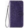 Mobigear Mandala Housse Motorola Edge (2020) Etui Porte-Monnaie - Violet
