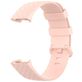Mobigear Cross Bracelet Silicone Fitbit Charge 3 Fermeture boucle ardillon - Rose