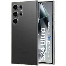 Mobiparts Classic Transparent Samsung Galaxy S24 Ultra TPU souple Coque arrière - Transparent