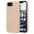 Mobiparts Slim Line Coque iPhone 16e MagSafe Coque arrière Rigide - Dune Sand