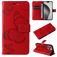 Mobigear Butterfly Housse iPhone 16 Pro Max Etui Porte-Monnaie - Rouge