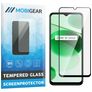 Mobigear Premium Realme C35 Verre trempé Protection d'écran - Compatible Coque - Noir