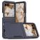 Mobigear Heavy Armor Motorola Razr 50 Plastique rigide Coque arrière Antichoc - Bleu foncé