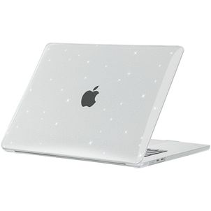 Mobigear Sparkle MacBook Air 15 Pouces (2023-2026) Coque - Transparent - Model A2941 / A3114 / A3241 / A3448