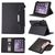 Mobigear Luxury Coque iPad 9 (2021) Etui + Porte-crayon - Noir