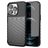 Mobigear Groove Coque iPhone 13 Pro Max Coque arrière en TPU Souple - Noir