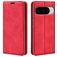 Mobigear Retro Slim Housse Google Pixel 10 Etui Porte-Monnaie - Rouge