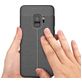 Mobigear Luxury Coque Samsung Galaxy S9 Coque arrière en TPU Souple - Noir