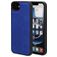 Mobiparts Classic iPhone 16e MagSafe TPU / Similicuir Coque arrière - Sapphire Blue