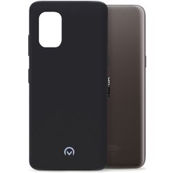 Mobilize Rubber Gelly Coque Nokia G11 Coque arrière en TPU Souple - Matt Black