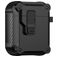 Mobigear Armor Clip Coque Apple AirPods 1 Coque Rigide - Noir