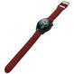 Mobigear Bumpy Bracelet Silicone Smartwatch Fermeture boucle ardillon - Connexion universelle de 22 mm - Bordeaux